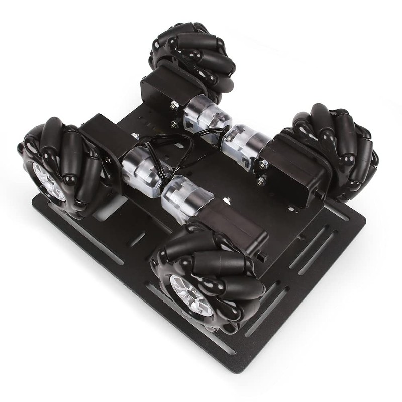 LewanSoul Mecanum Robot Chassis Car Kit with 360° Omnidirectional Wheel,