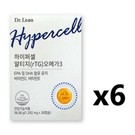 Dr.Lin Hypercell Altige Omega 3 1202mg / 닥터린 하이퍼셀 알티지 오메가3 1202mg X 30캡슐 6박스 송중기 550372