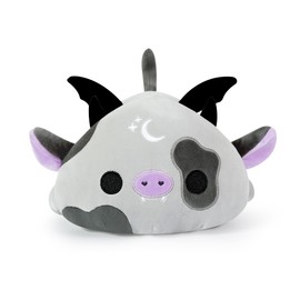 shownicer Plush Toy Cow Cuddly Toy Stuffed Toy Kawaii Cow Plush Cushion Toy Milk Cow Plush Throw Pillow Gift for Children Girls 12+ Years (Grey, 30 cm)