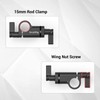 SMALLRIG 90 Grad 15mm Rod Clamp für Videokamera DSLR Rig