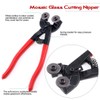 Hilitchi 8Pcs Wheeled Glass Tile Nipper Running Plier Breaking Grozer