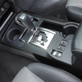 Voodonala for Toyota 4Runner Gear Shift Panel Cover Center Console Interior Trim for Toyota 4Runner SUV 2010-2023(Matte Black,1PC,ABS)