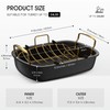 Slow Slog Roasting Pan, 17 Inch x 13 Inch Roaster