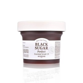 Skinfood [스킨푸드] 스킨푸드 블랙슈가 퍼펙트 에센셜 스크럽 2X 210g Skin Food Black Sugar Perfect Essential Scrub 2X 210g