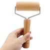 Hitefu T-shape Pizza Rolling Pin, Non-stick Dough Roller, Small Rolling