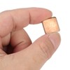 100pcs Heatsink 401w/mk Thermal Conductivity Burr Free Glossy Copper Material