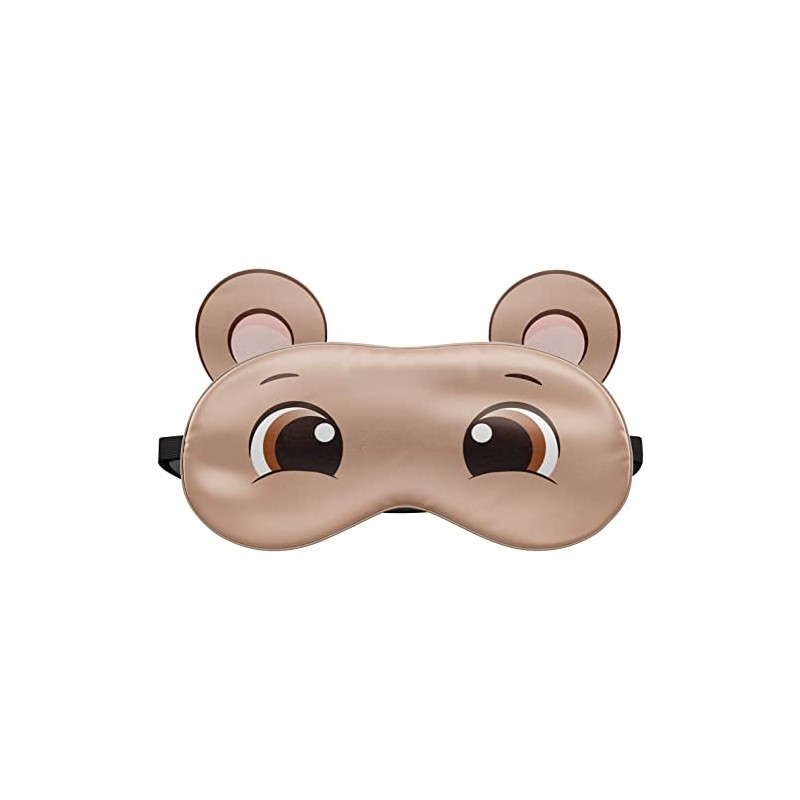 Sleep Mask Travel Relax Eye Cover Bed Emoji Nap Blindfold