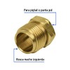 Foset TUIZ-7/8G, Tuerca izquierda de 7/8" para gas a granel