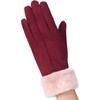lifwimner Winter Gloves Women's Warm Touchscreen Windproof with Fleece Lined