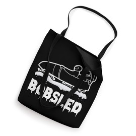 Bobsleigh Team Sleigh Speed Fanatic Bobsled Enthusiast Tote Bag