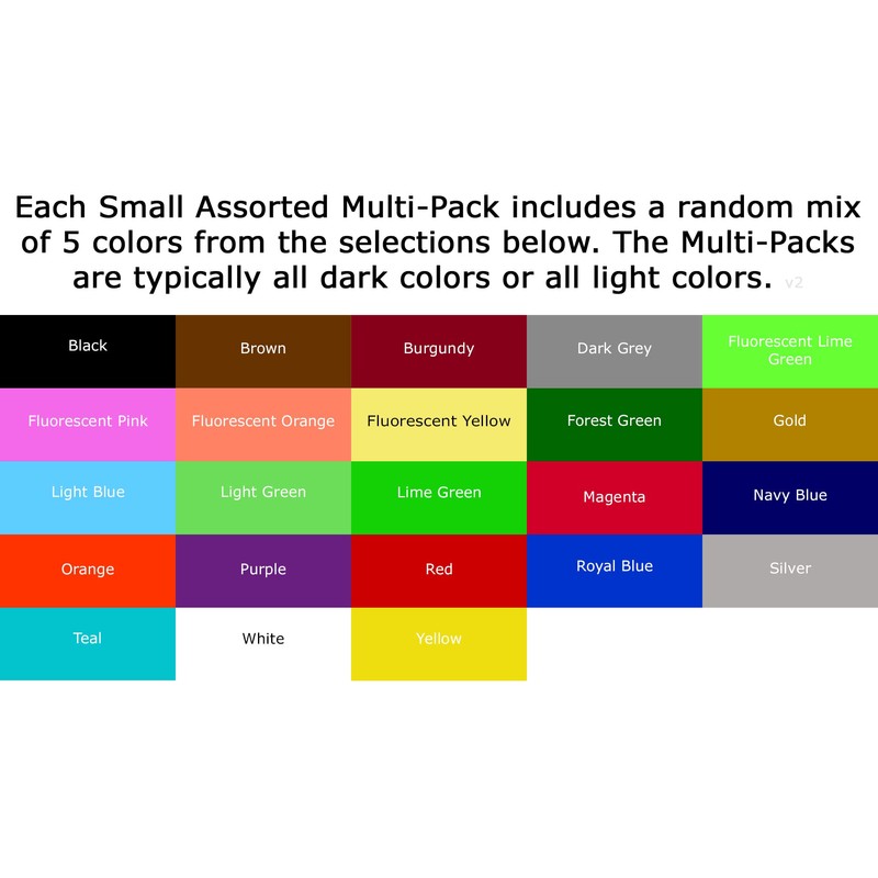 Small Heavy Duty Nylon Drawstring Laundry Bags in Assorted Colors,