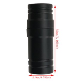 DGBRSM 5/16 x 18 Black Stick Joint Protector Pool Joint Thread Cap Black Pool Cue Joint Protectors for Players Pool Billiard Cues