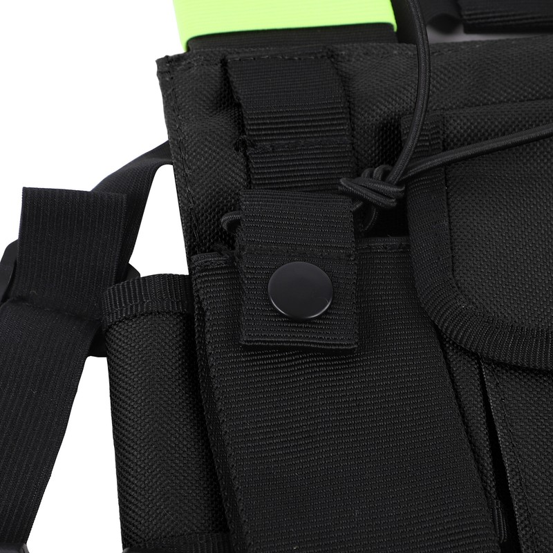 Multifunctional Nylon Waterproof Chest Bag Reflective Safety Tooling Vest for