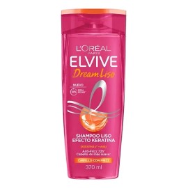 Shampoo Loreal Elvive Dream Liso Anti-frizz 370ml                                                                                                     
