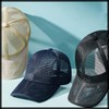 White Fang CZ068 Hat, Sports, Brim, Plain, Mesh, Stylish, Cool,