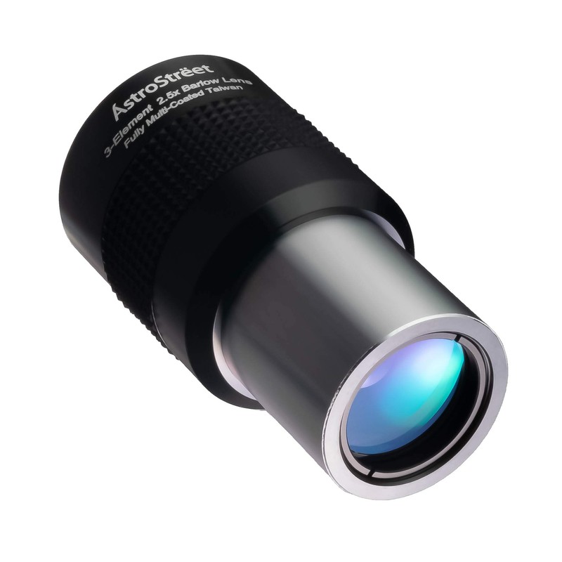 AstroStreet GSO Apochromatic 2.5x Barlow Lens, 1.2 inch (31.7 mm)