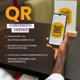 Kit Ritual Candele di Miele 100% Cera d'Api | 8 Candele + Palo Santo | Amore e Abbondanza | 6 Miele 1 Rossa 1 Rosa | Include QR con Rituale Abbondanza e Prosperità Giorni 11 e 22