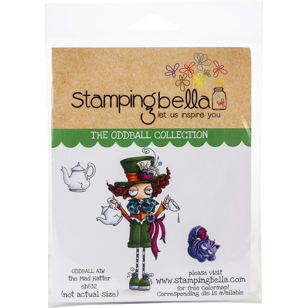 Stamping Bella EB832 STAMP Oddball Mad Hatter, One Size