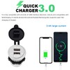 BlueFire Upgraded Aluminum Alloy Fast Charging 3.0 USB Charger Socket