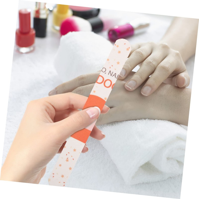 LALAFINA 12pcs Nail Files Nail Shaping Tools Manicure Tools Professional