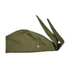 Adjustable Nurse Hat for Women Unisex Scrub Cap Olive with