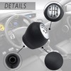 FanPaYY Gear Knob Car 6 Speed Lever Gear Knob for