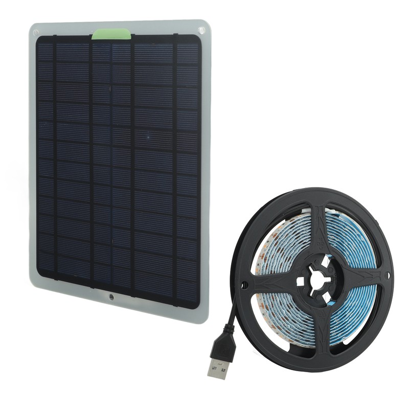 20W Full Spectrum Solar Power Lamp LED 5V IP65 Waterproof