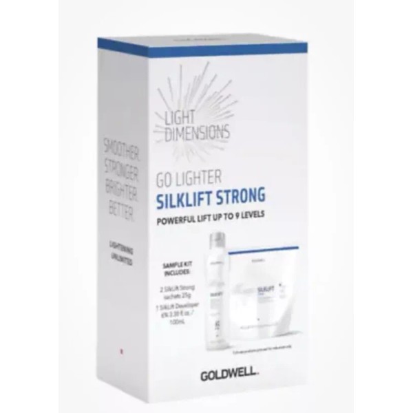 Goldwell Light Dimensions Silklift Strong Go Lighter sample kit Professional