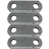 4 Pcs Trailer Leaf Spring Shackle Strap 2 5/8" Dump