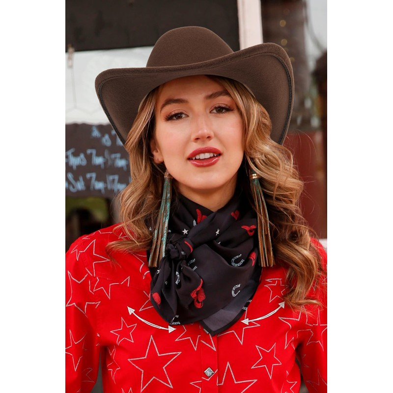 Womens Western Rhinestone Cowboy-Cowgirl Hat Fedora Jazz Hat with Sparkly