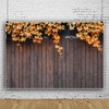 ASDCXZ Wooden Photo Background 2.2 x 1.5 m, Autumn Leaves