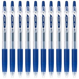 Pilot Juice 0.5mm Gel Ink Ballpoint Pen, Blue Black Ink, Value Set of 10