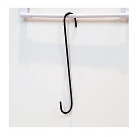 S-shaped steel ring black 30cm S-shaped steel ring black 30cm 4ea