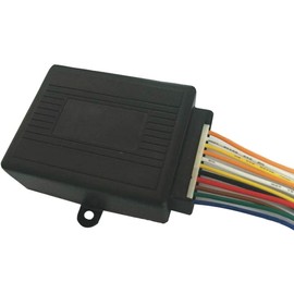 Riloer Car Theft Alarm System, 60-100 Meters Localised Remote Alarm with Control Box + 2 Spare Remote Controls for Central Locking