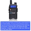 Baofeng UV-5R Ham Dual Band Two Way Radio 144-148/420-450Mhz,Nicama Walkie