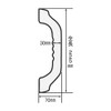 Shimizu OMSORG SO-TD4-225P Barrier Free Light Handrail