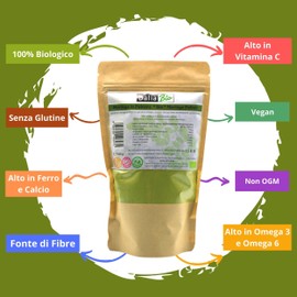 ZeroCal - Dalia Organic Moringa Powder Organic | Fine Leaf Powder by Moringa Oleifera | Controlled Organic Cultivation, 250 g