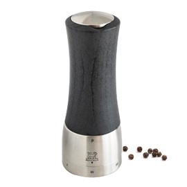Peugeot - Madras u'Select Manual Pepper Mill - Adjustable Grinder - Stainless Steel & Beechwood, Graphite