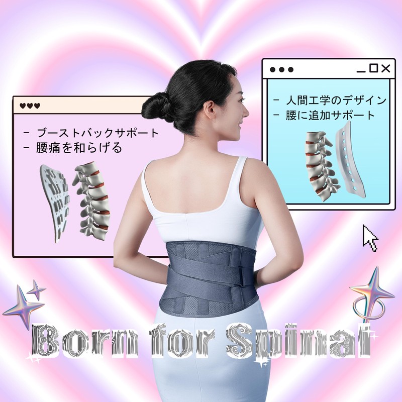 Strong waist supporter, comfortable fit, adjustable, easy to work at