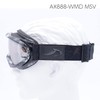 AXE Men's Ski Snowboard Goggles AX888-WMD Shiny Black (BK)