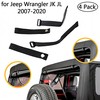 Soft Top for Jeep Door Strap，for JK JKU YJ TJ