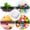 2 Pieces Aluminum Soap Dish with 2 Pieces Foaming Net,