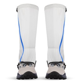 Waterproof Anti-Tear Long Gaiters Ultra-Light Silicone Coated Trail Gaiters Snow Gators for Outdoor Hiking Walking (S)
