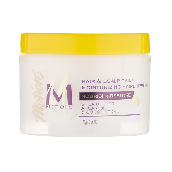 Motions Nourish and Restore Hair and Scalp Daily Moisturizing Hairdressing, 6 Ounce
