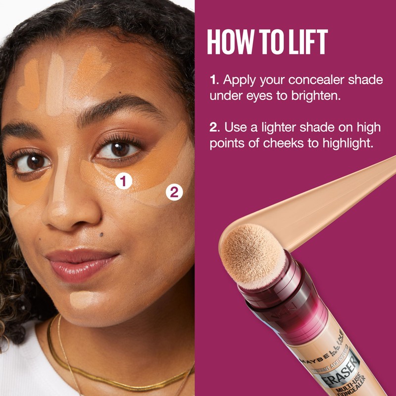 Maybelline Instant Age Rewind Eraser Dark Circles Treatment Multi-Use Concealer,