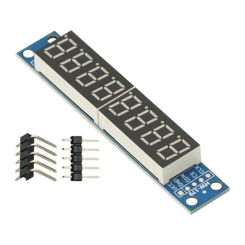 2Pcs MAX7219 Led Module 8-Digit Digital LED Display 7 Segment
