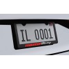 Red Mazda Racing Premium Metal License Plate Frame with Screws