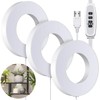 Tujoe 3 Pcs Ceiling Grow Light Self Adhesive Grow Lights