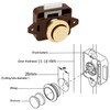 OCGIG 5 PCS Keyless Push Button Catch Door Knob Lock