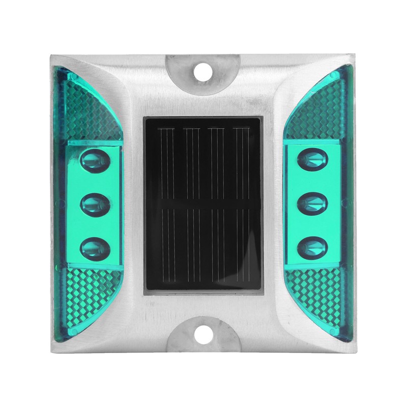 LED Solar Power Ground Marker Lights Waterproof Outdoor Driveway Road